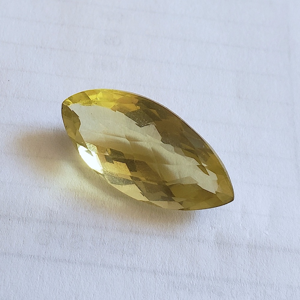 16.30ct Genuine Loose Citrine Marquise Shape